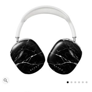 BURGA Black Marble AirPods Max Case